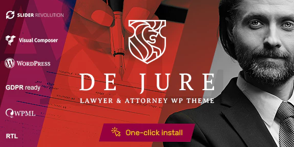 De Jure - Attorney and Lawyer WP Theme 1.1,1