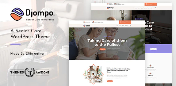 Djompo | Senior Care WordPress Theme
