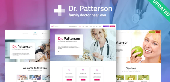 Product Image - Dr.Patterson | Medicine & Healthcare WordPress Theme 1.2.2