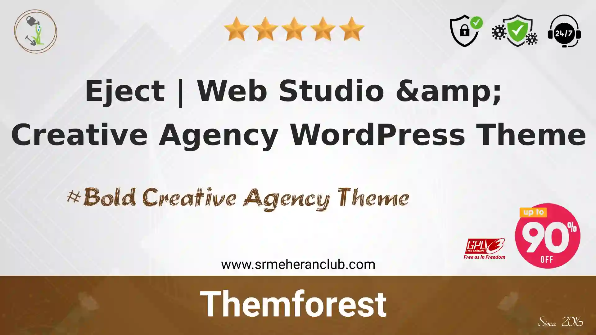 Eject | Web Studio & Creative Agency WordPress Theme — Theme by Themeforest