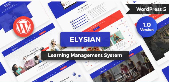 Elysian - WordPress School Theme + LMS