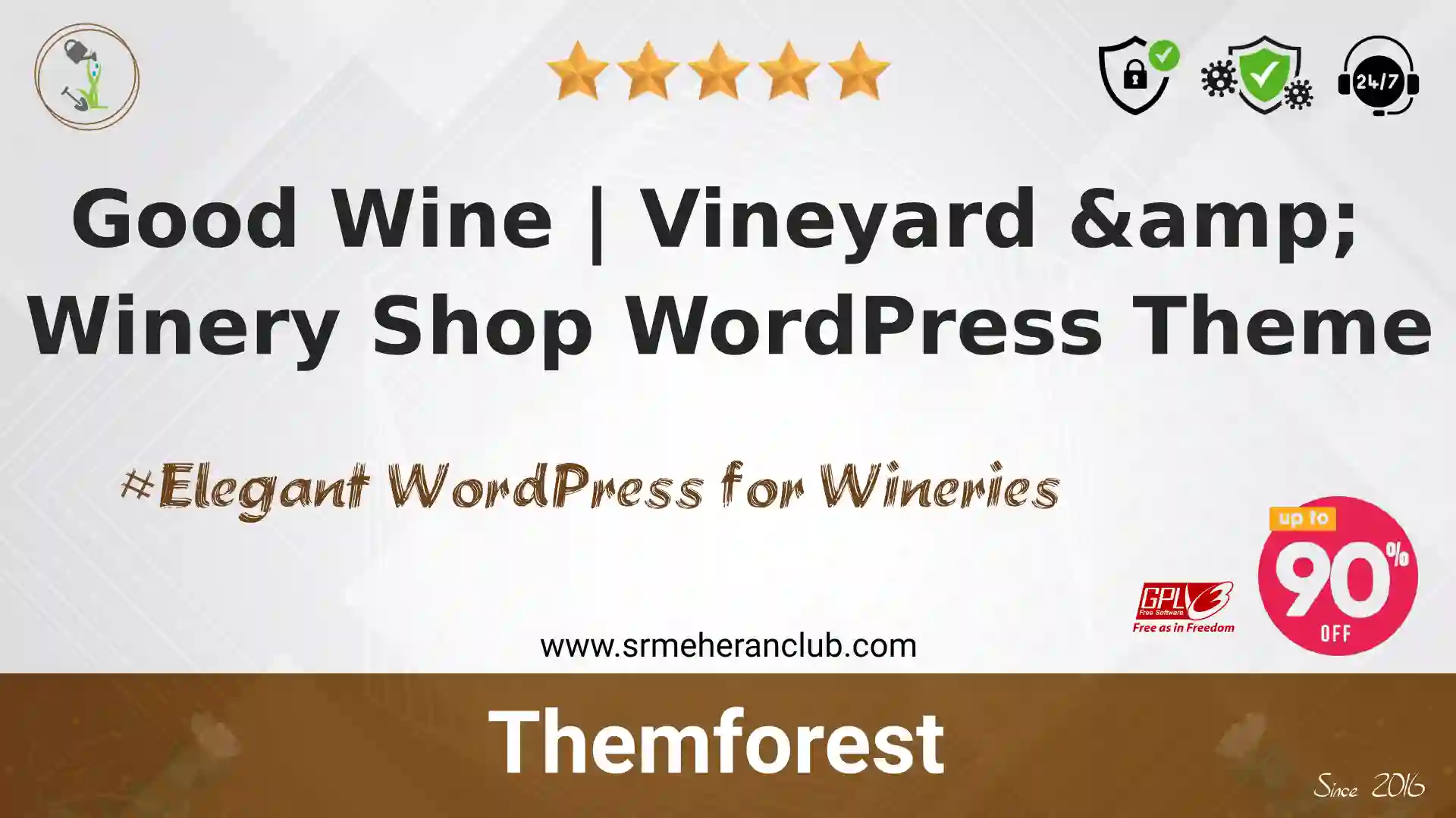 Good Wine | Vineyard & Winery Shop WordPress Theme — Theme by Themeforest