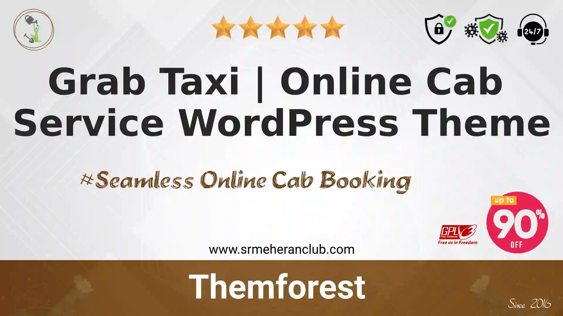 Grab Taxi | Online Cab Service WordPress Theme — Theme by Themeforest
