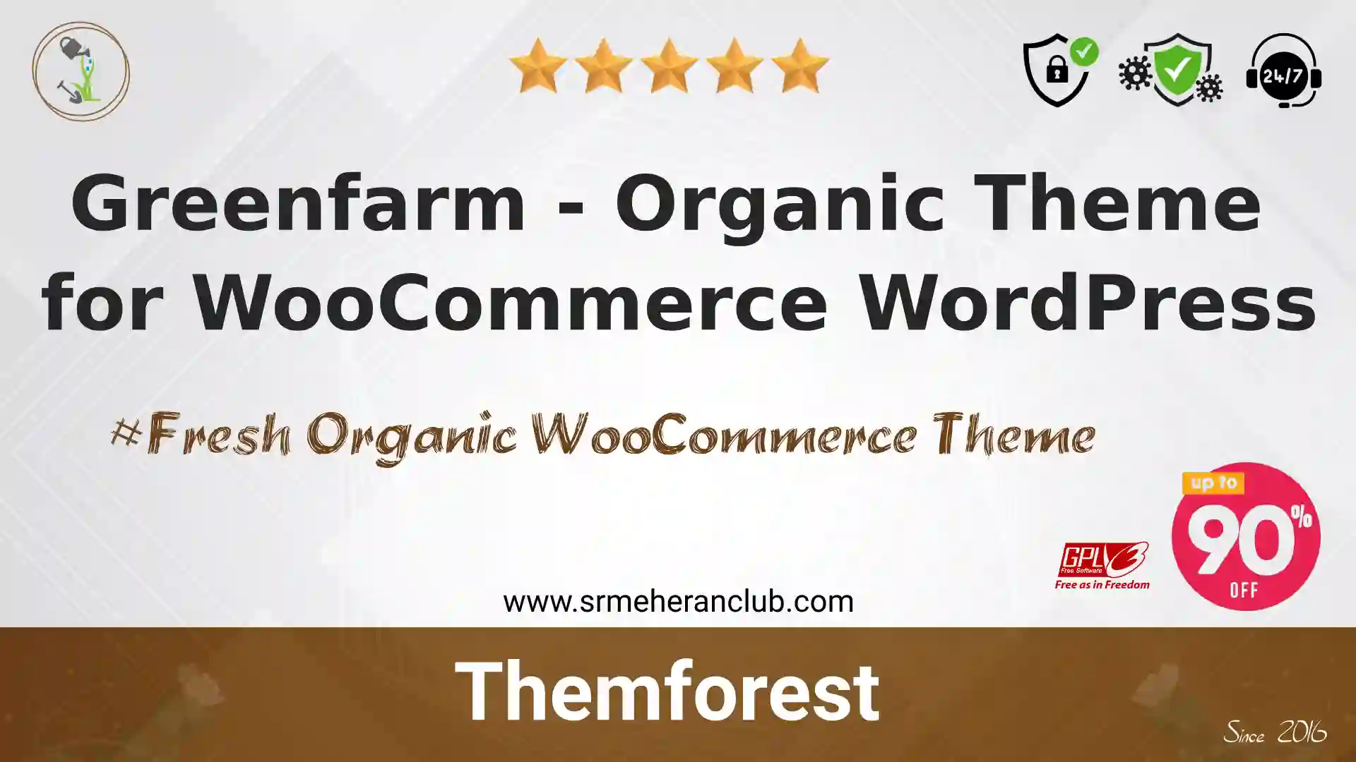 Greenfarm – Organic Theme for WooCommerce WordPress — Theme by Themeforest