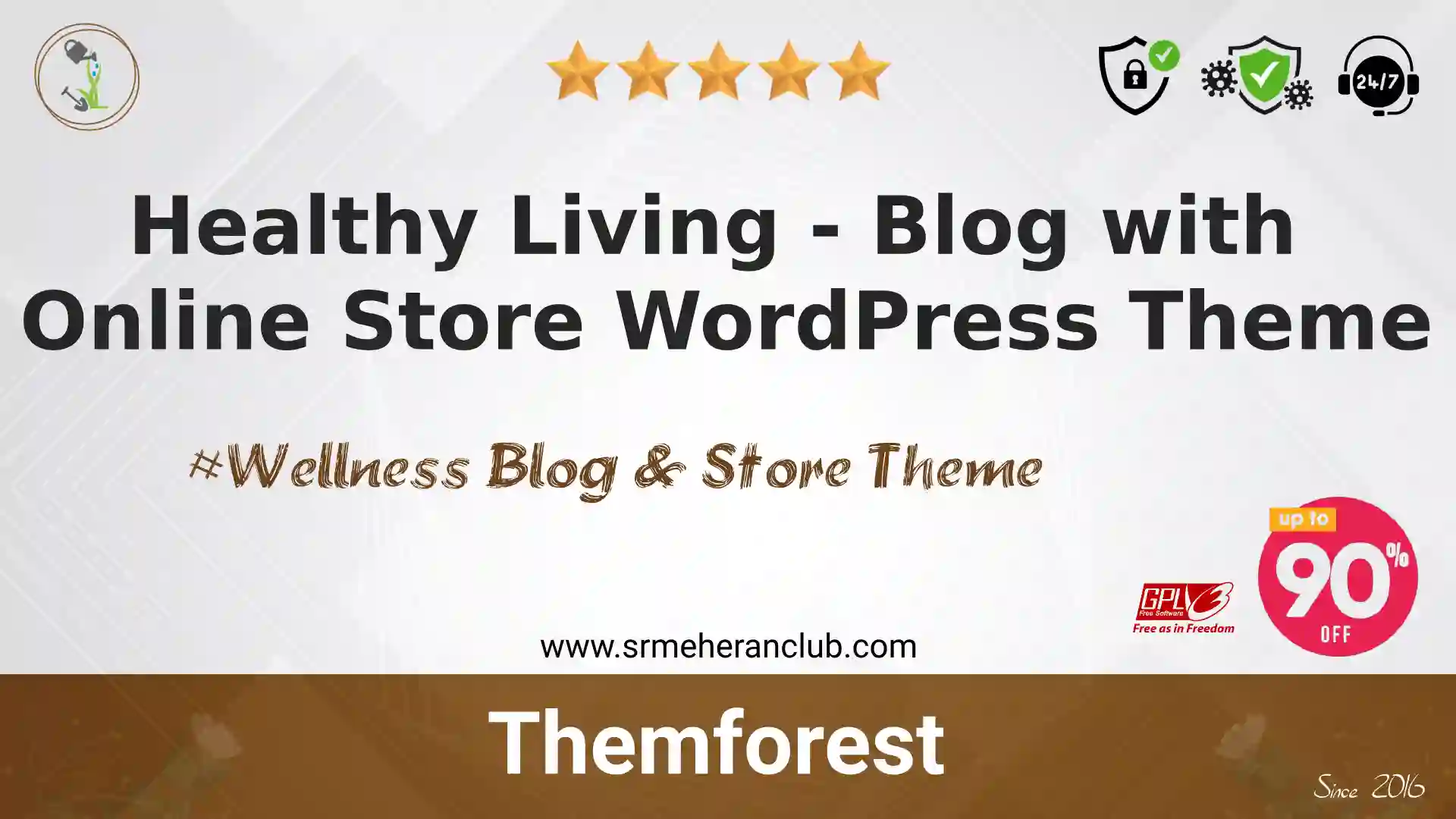 Healthy Living – Blog with Online Store WordPress Theme — Theme by Themeforest