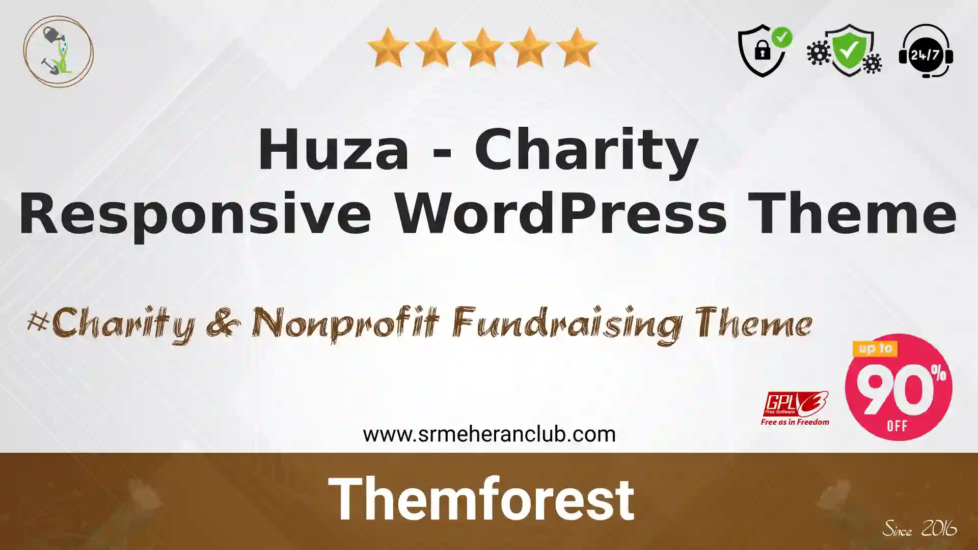 Huza – Charity Responsive WordPress Theme — Theme by Themeforest