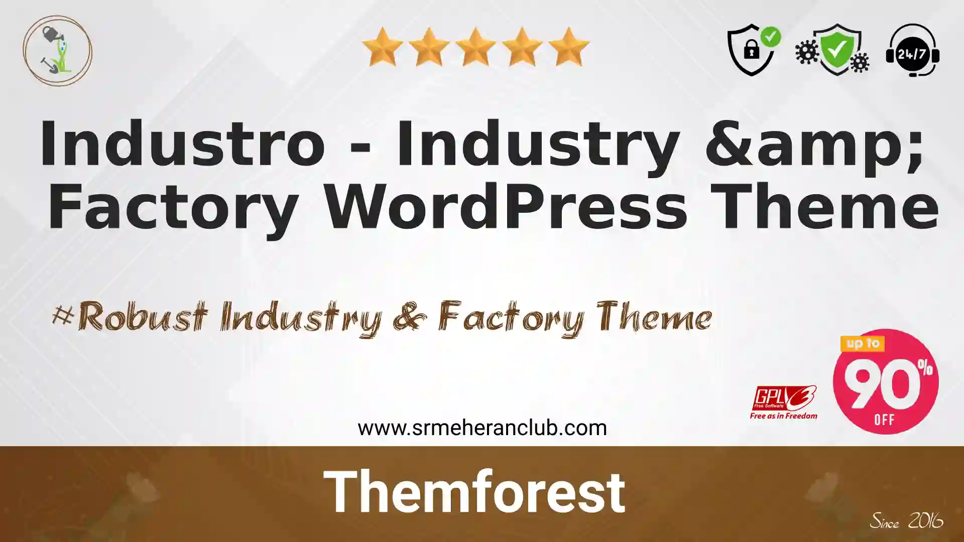 Industro – Industry & Factory WordPress Theme — Theme by Themeforest
