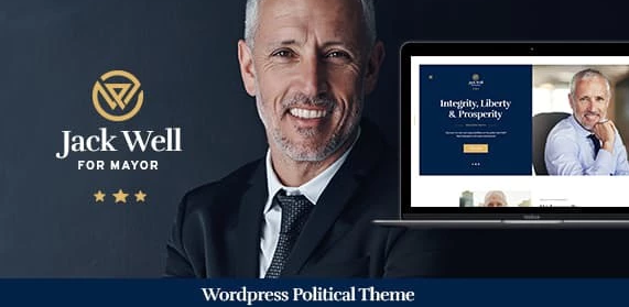 Jack Well | Elections Campaign & Political WordPress Theme