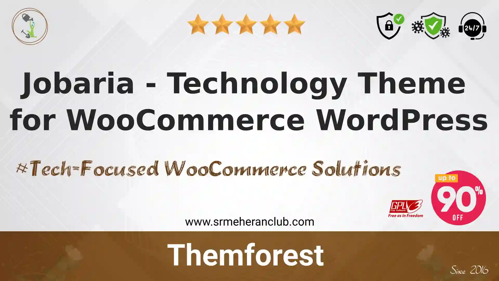 Jobaria – Technology Theme for WooCommerce WordPress