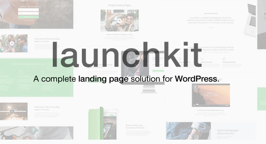 Launchkit Landing Page & Marketing WordPress Theme