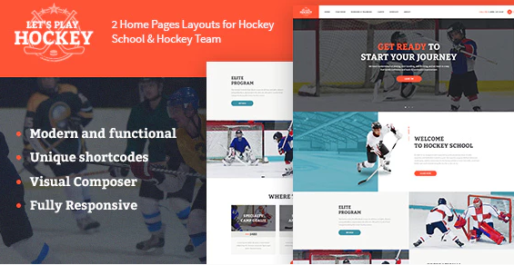 Let's Play | Hockey School & Sport WordPress Theme