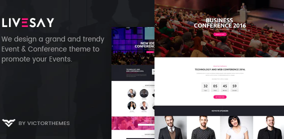 Livesay - Event & Conference WordPress Theme