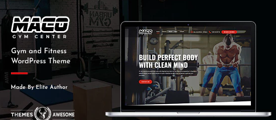 Maco | Gym and Fitness WordPress Theme