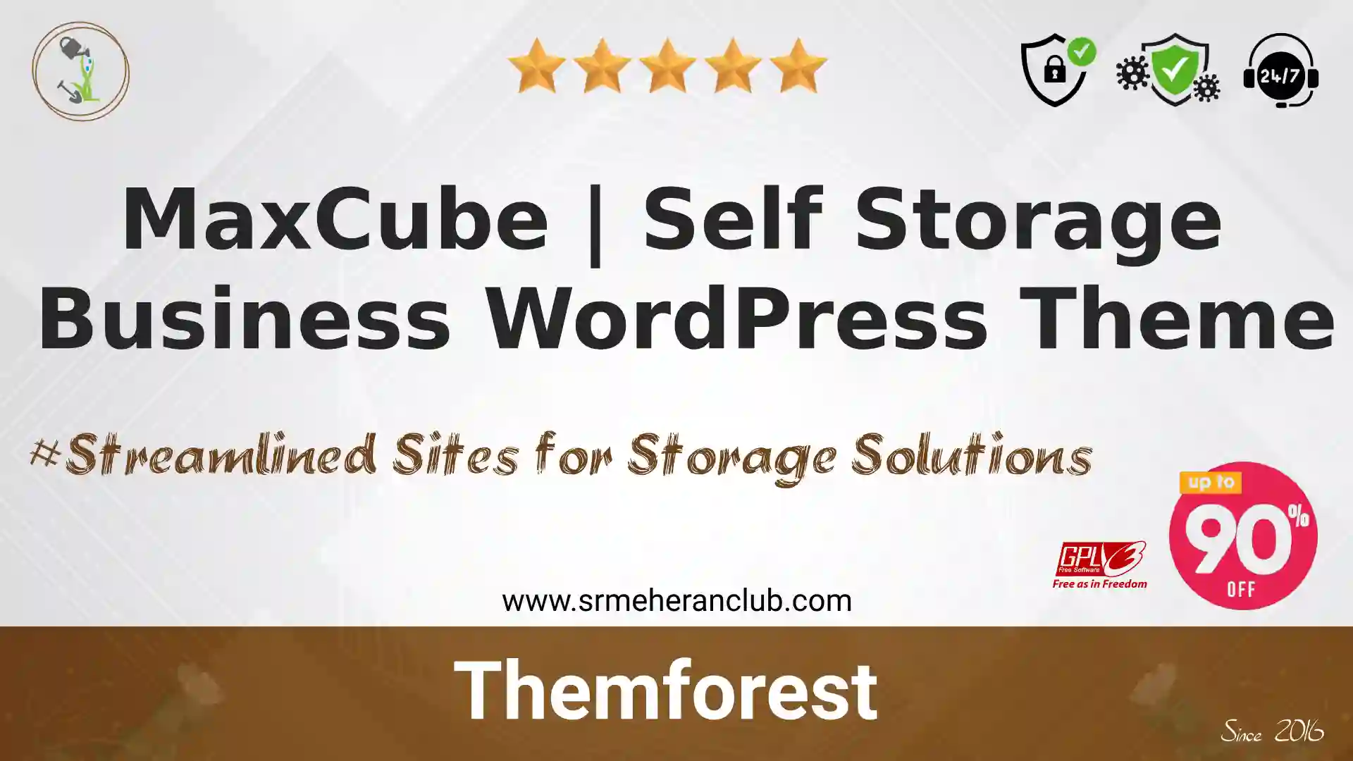 MaxCube | Self Storage Business WordPress Theme — Theme by Themeforest