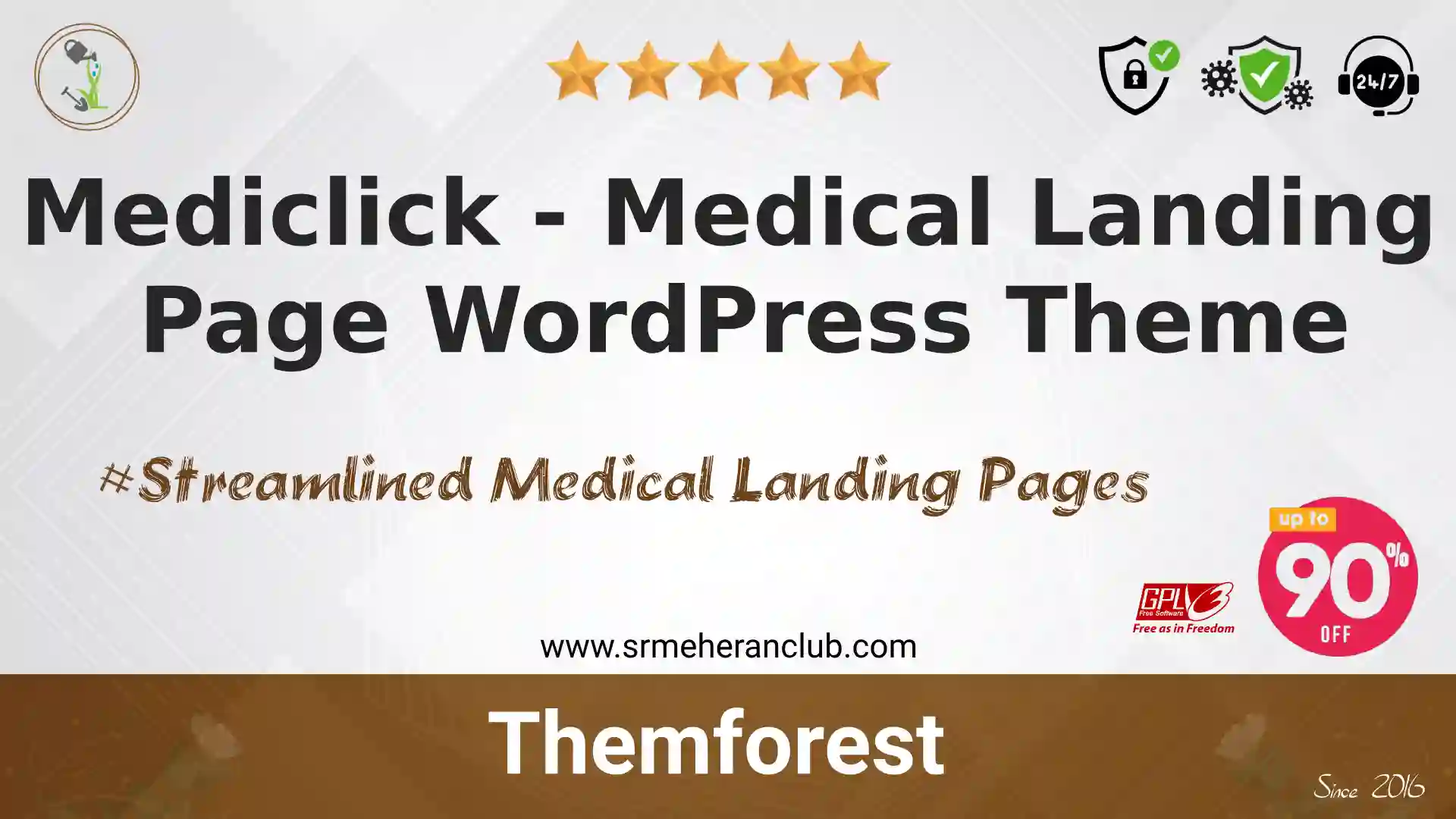 Mediclick – Medical Landing Page WordPress Theme — Theme by Themeforest