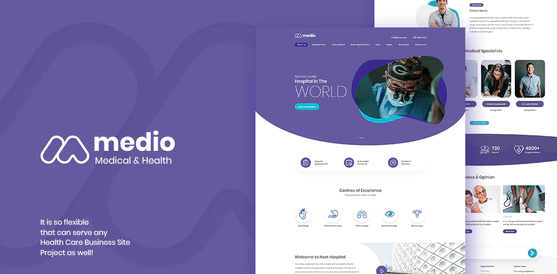 Medio - Medical Organization WordPress Theme