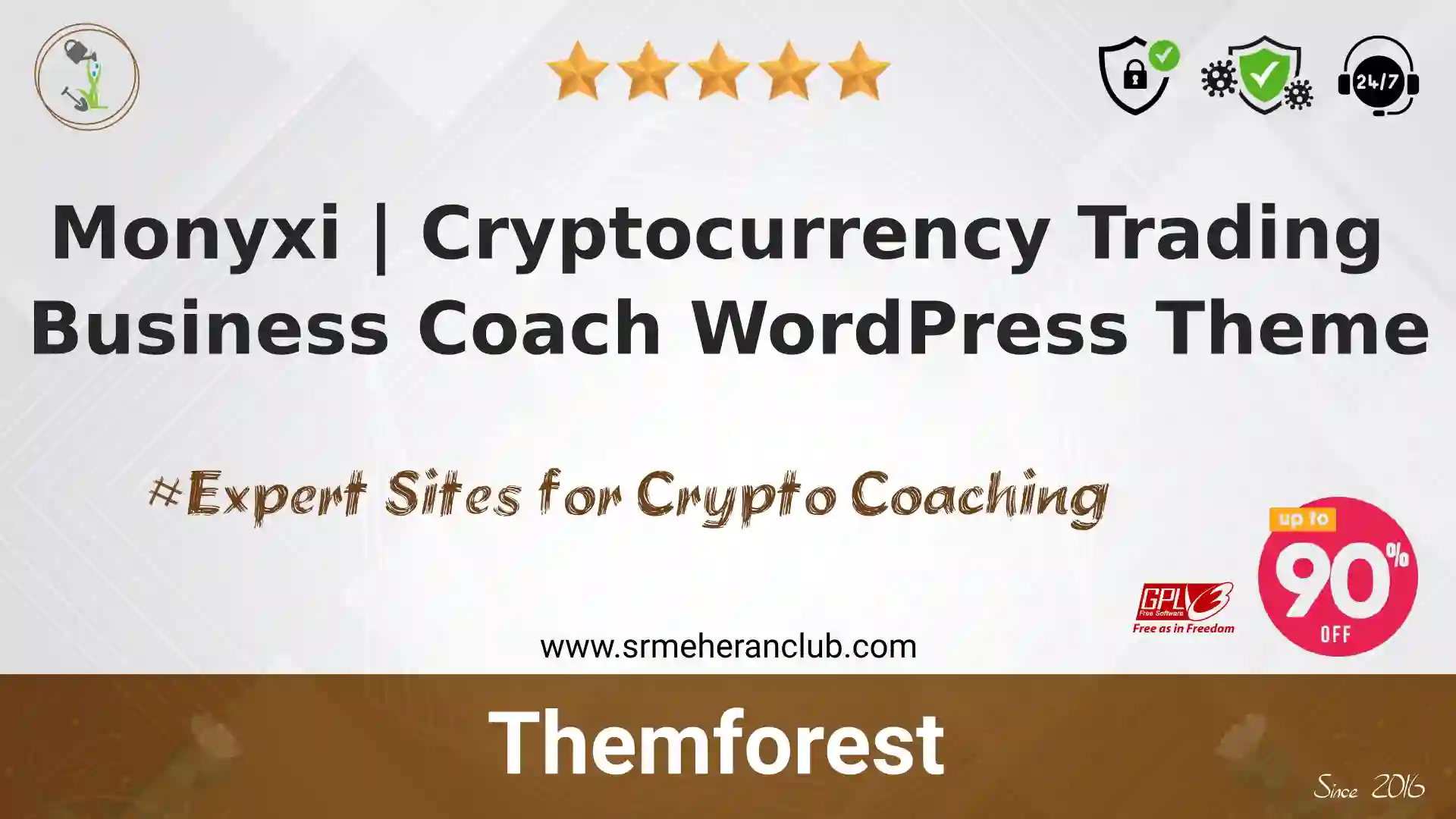 Monyxi | Cryptocurrency Trading Business Coach WordPress Theme — Theme by Themeforest
