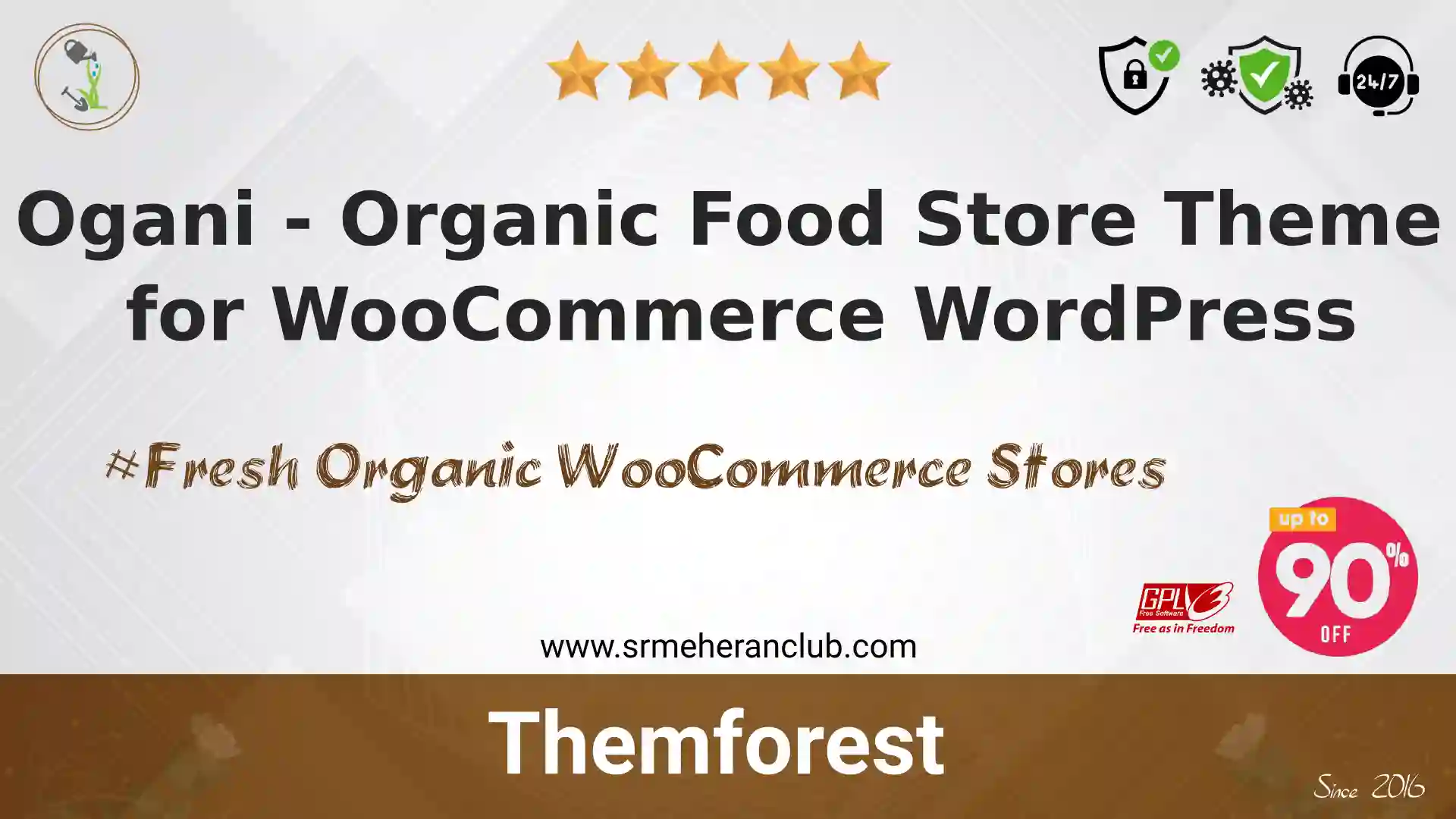 Ogani – Organic Food Store Theme for WooCommerce WordPress