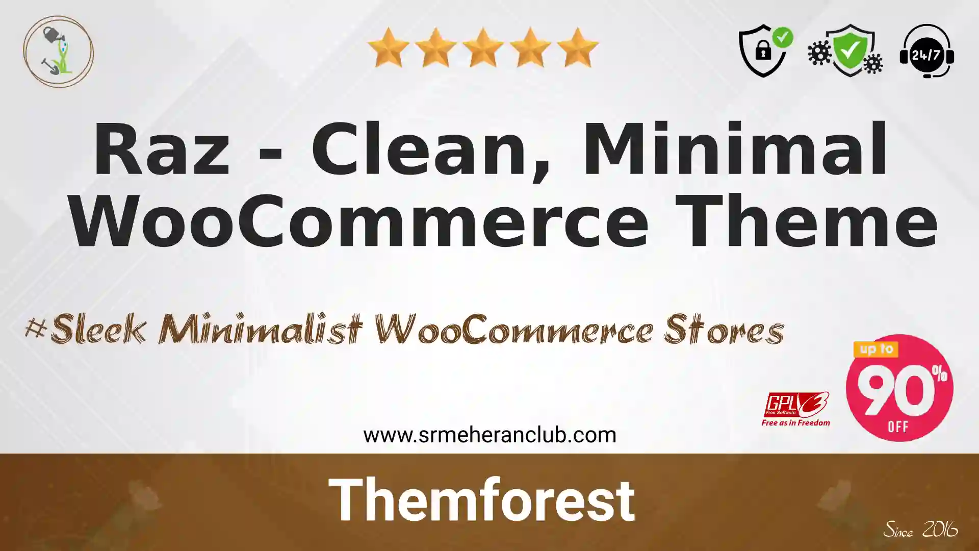 Raz – Clean, Minimal WooCommerce Theme — Theme by Themeforest
