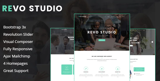 Revo Studio - Multipurpose WordPress Theme
