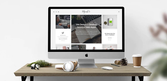 Ridgewood Contemporary Portfolio for Creatives with Visual Composer