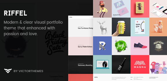 Riffel - A Bold & Rich Portfolio Theme