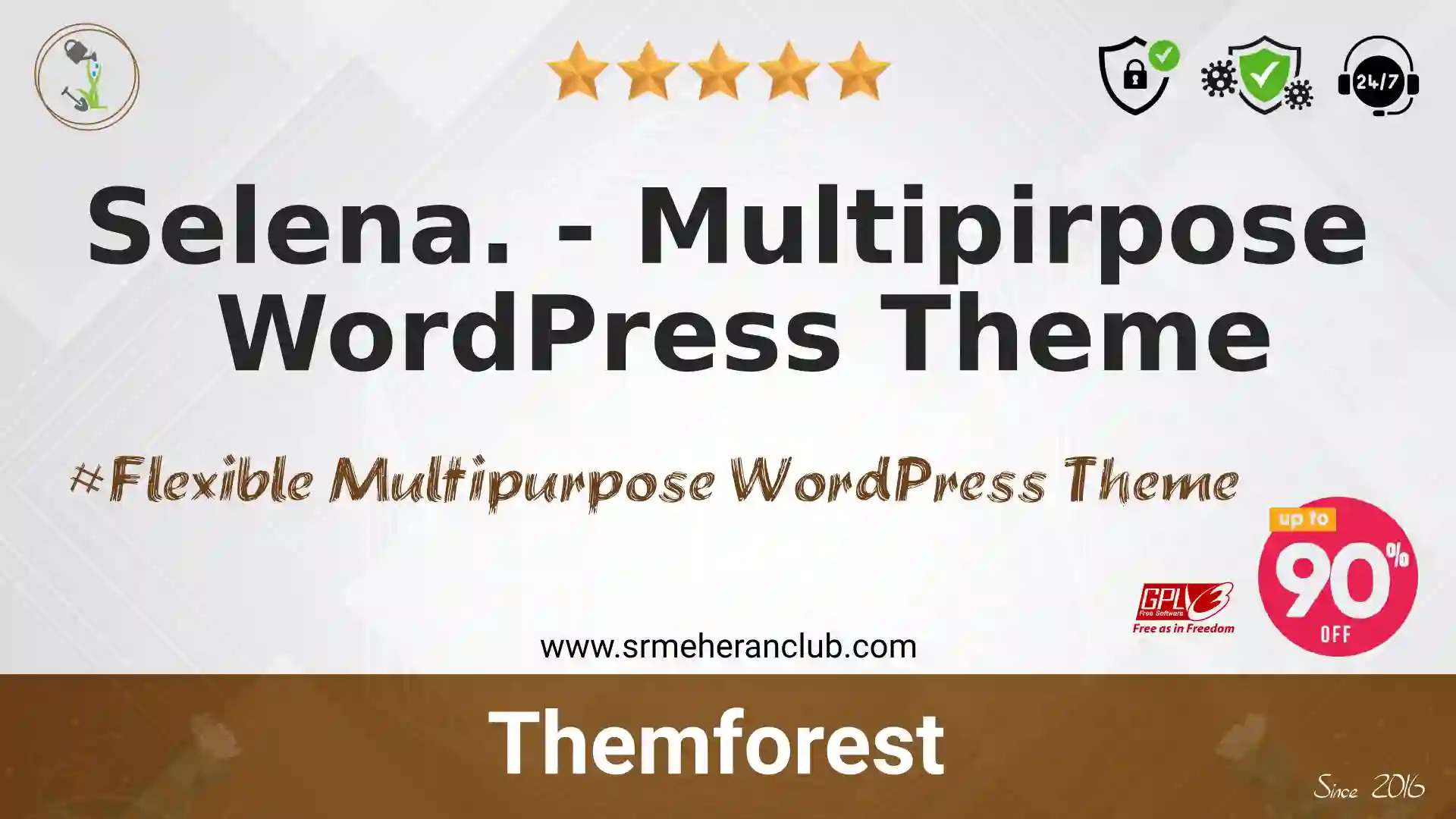 Selena. – Multipirpose WordPress Theme — Theme by Themeforest