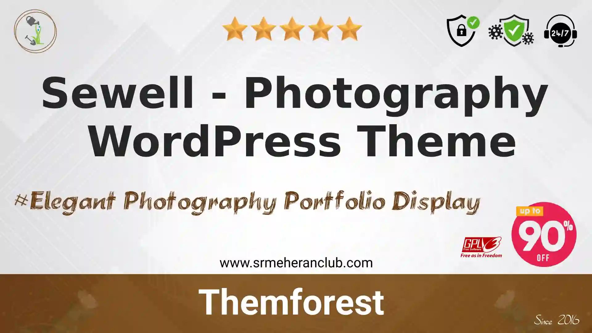 Sewell – Photography WordPress Theme — Theme by Themeforest