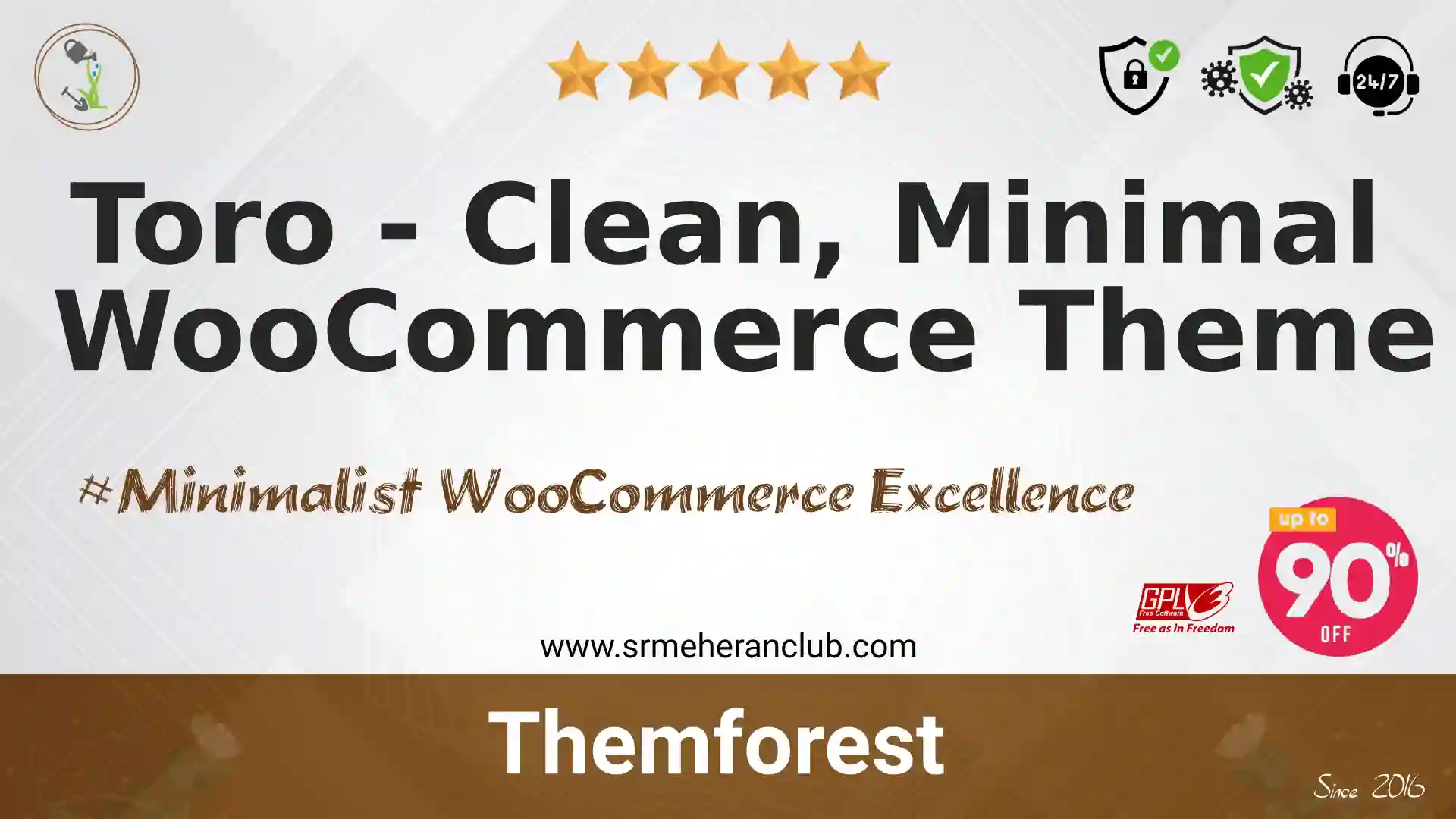 Toro – Clean, Minimal WooCommerce Theme