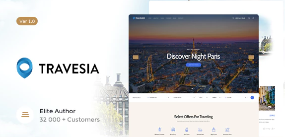 Product Image - Travesia | A Travel Agency WordPress Theme 1.1.5