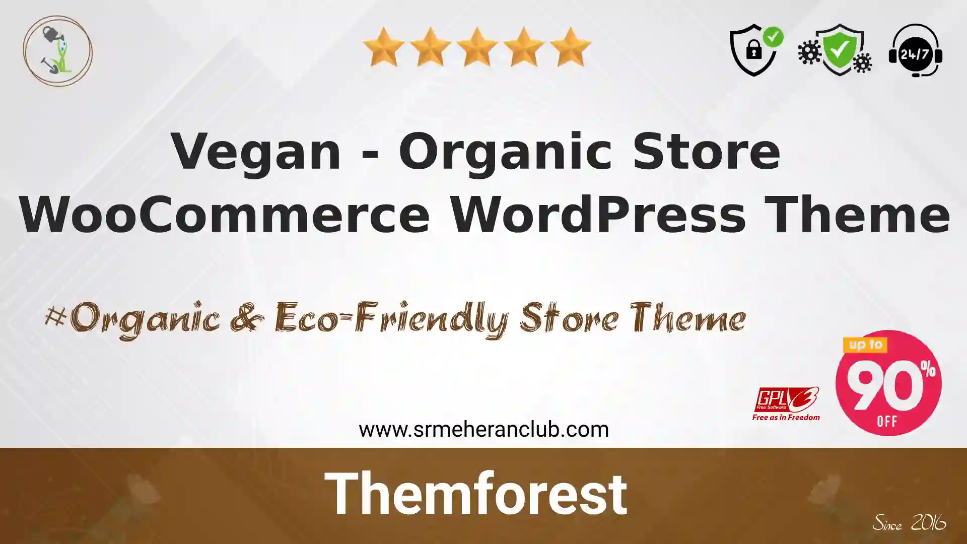 Vegan – Organic Store WooCommerce WordPress Theme — Theme by Themeforest