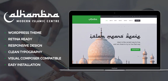 Product Image - Alhambra | Islamic Centre WordPress Theme + RTL 1.1.5