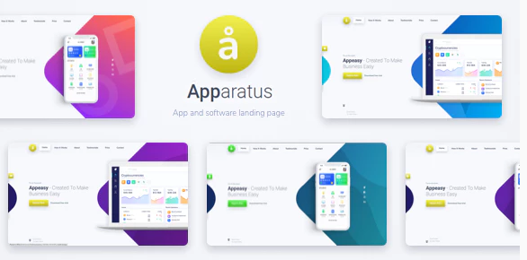 Product Image - Apparatus | A Multi-Purpose One-Page Portfolio and App Landing Theme 1.4