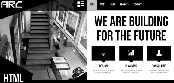 Arc - Responsive Architect Business Template