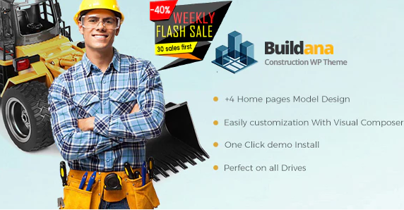 Product Image - Buildana | Construction & Building WordPress Theme 1.2