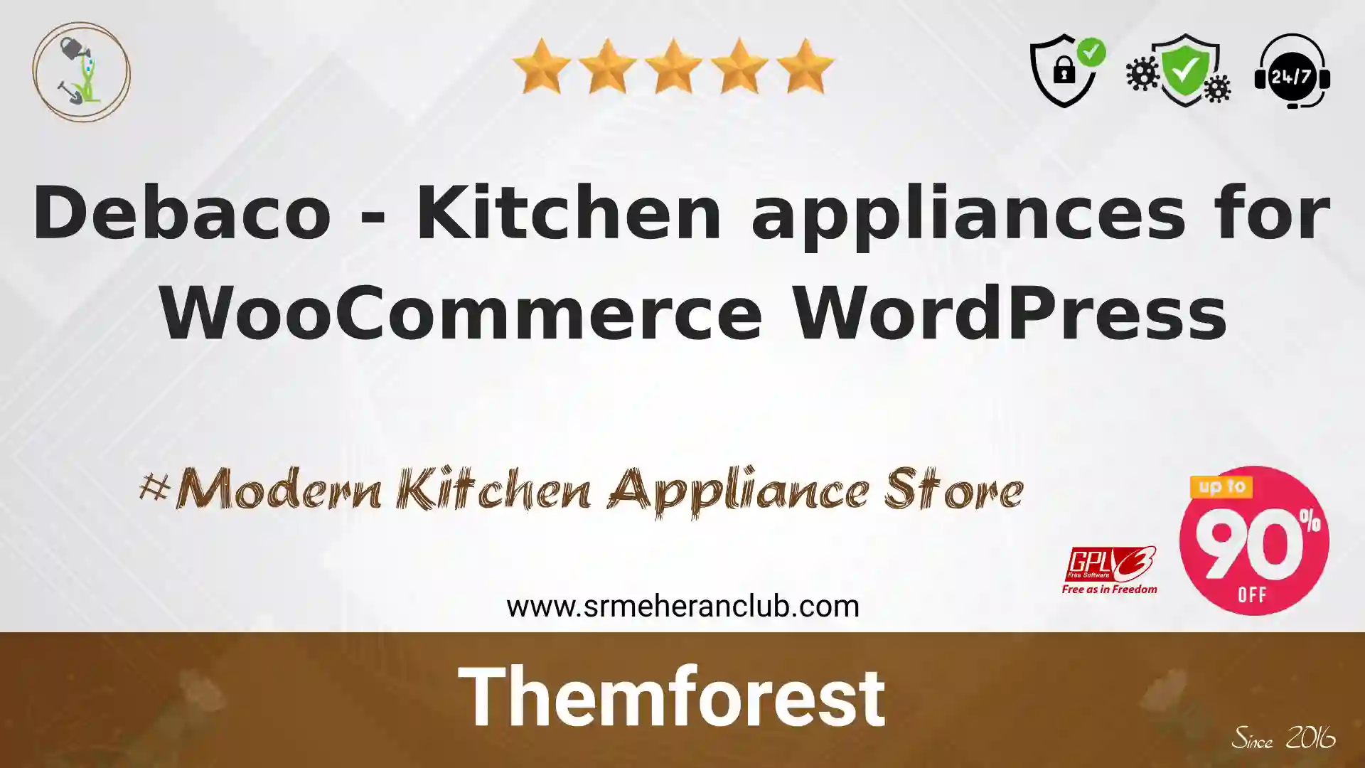 Debaco – Kitchen appliances for WooCommerce WordPress — Theme by Themeforest