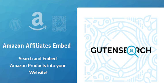 GutenSearch - Amazon Affiliates Products Search