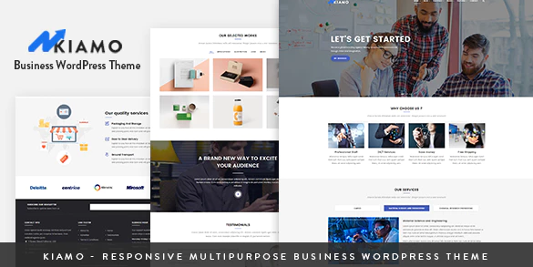 Kiamo - Responsive Business Service WordPress Theme