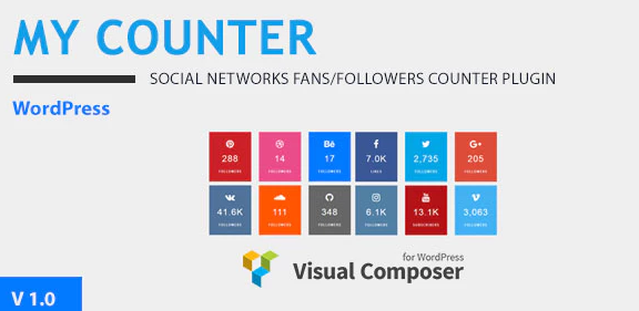 MY-Counter | Visual Composer Addon & Widget