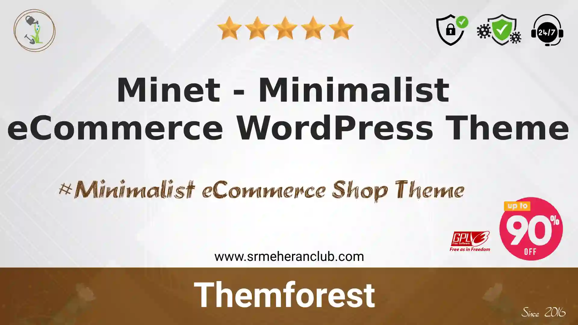 Minet – Minimalist eCommerce WordPress Theme — Theme by Themeforest