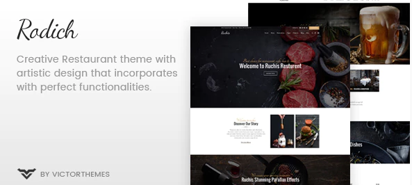 Rodich - A Restaurant WordPress Theme