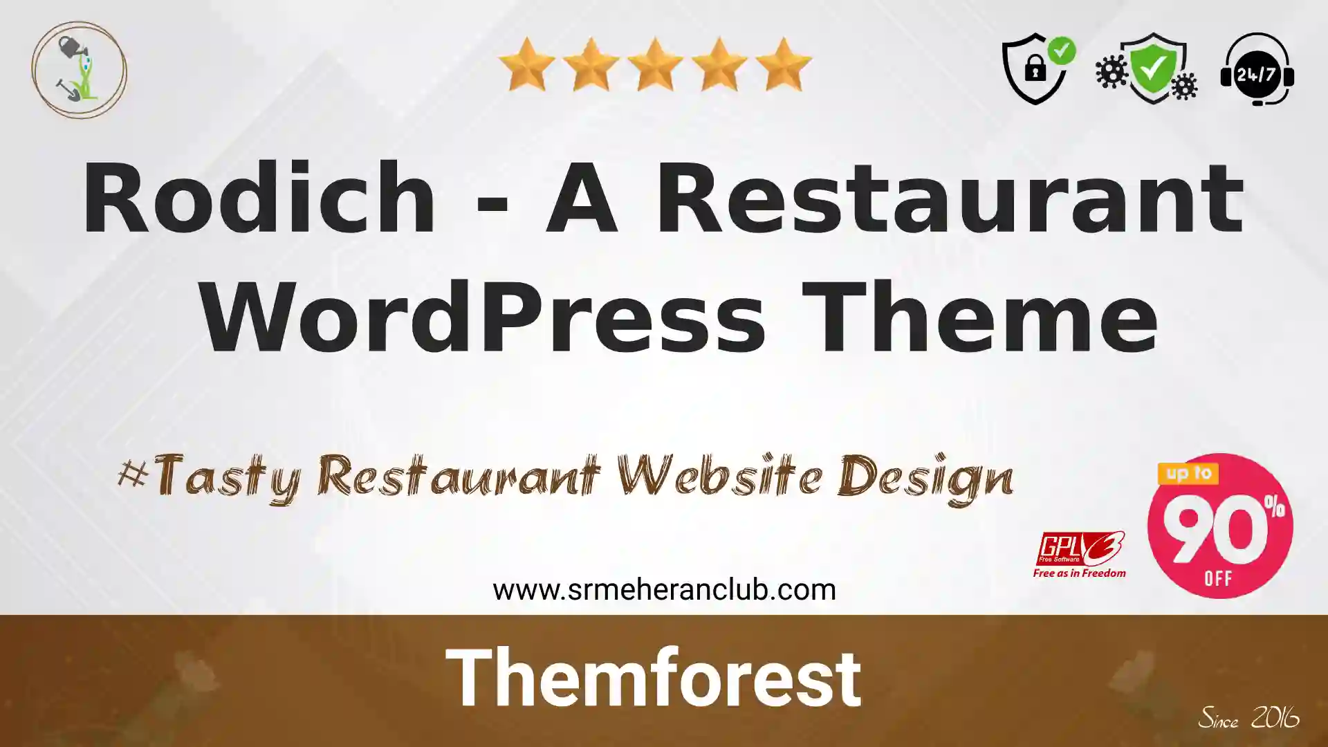 Rodich – A Restaurant WordPress Theme