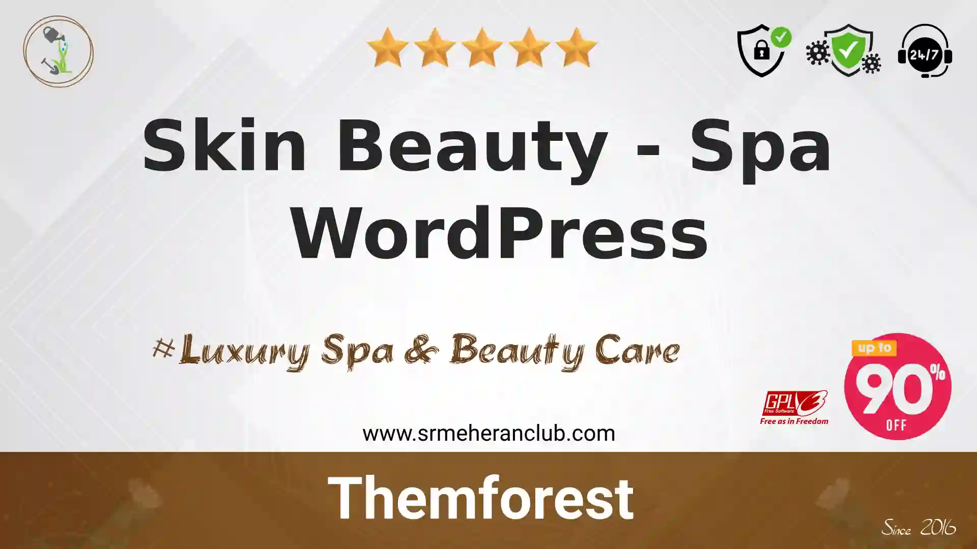 Skin Beauty – Spa WordPress — Theme by Themeforest