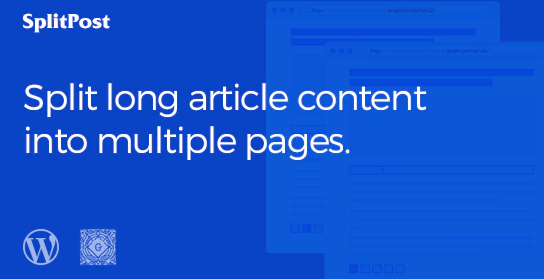 Split Post - WordPress Post Ajax Pagination Plugin