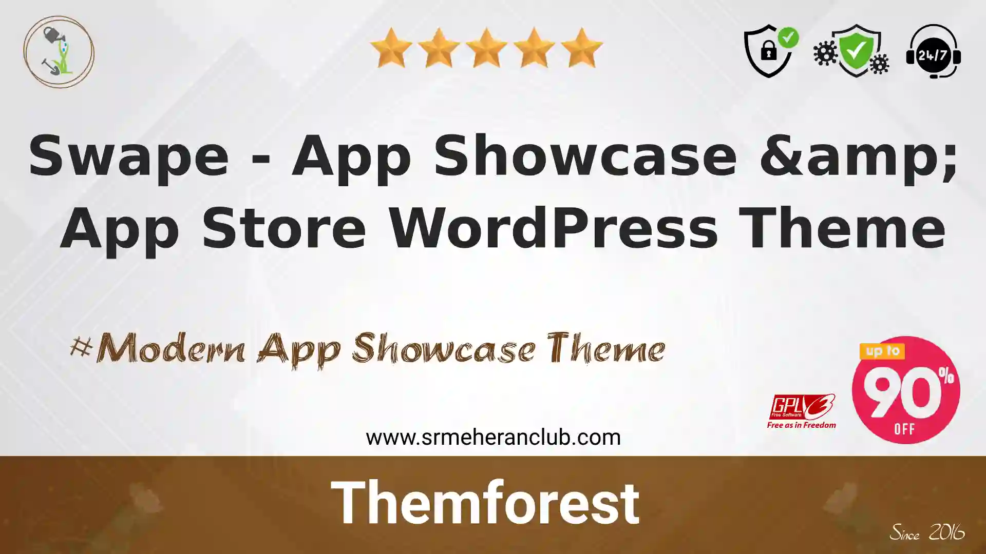 Swape – App Showcase & App Store WordPress Theme