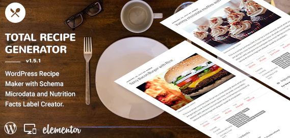 Total Recipe Generator for WPBakery Page Builder