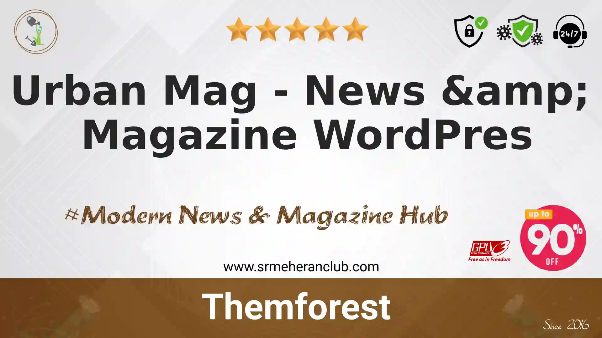 Urban Mag – News & Magazine WordPress — Theme by Themeforest