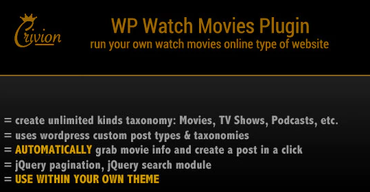 WP Movie & Series Watching Library