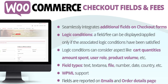 WooCommerce Checkout Fields & Fees
