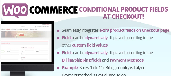 WooCommerce Conditional Product Fields at Checkout
